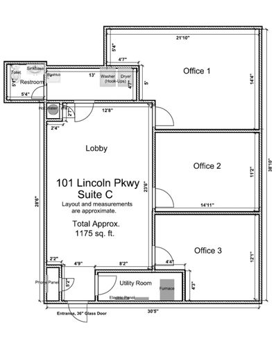 Suite C, Side Center